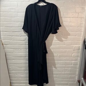 Madewell Black Wrap Dress